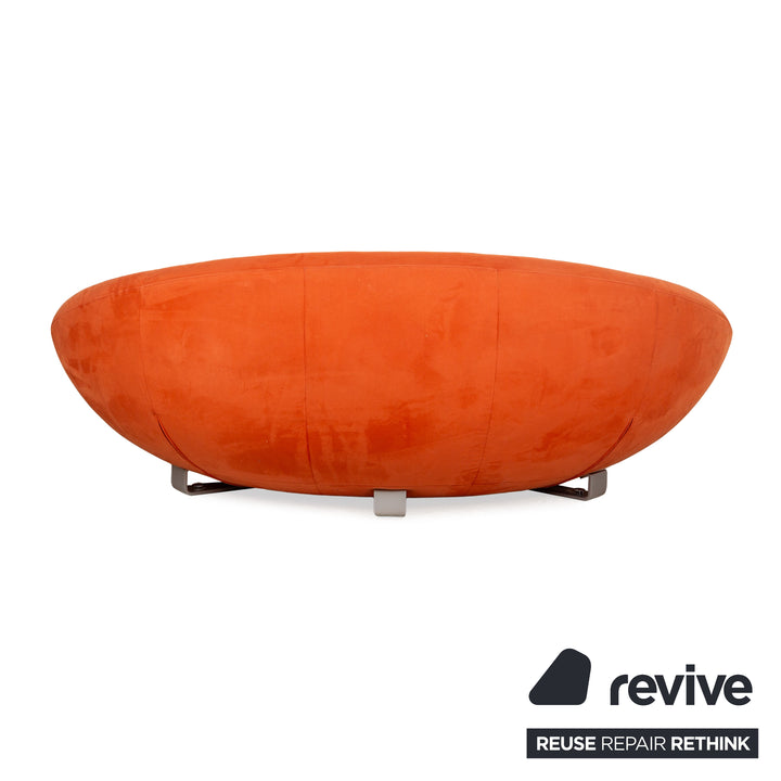 de Sede DS 152 Stoff Zweisitzer Orange Sofa Couch