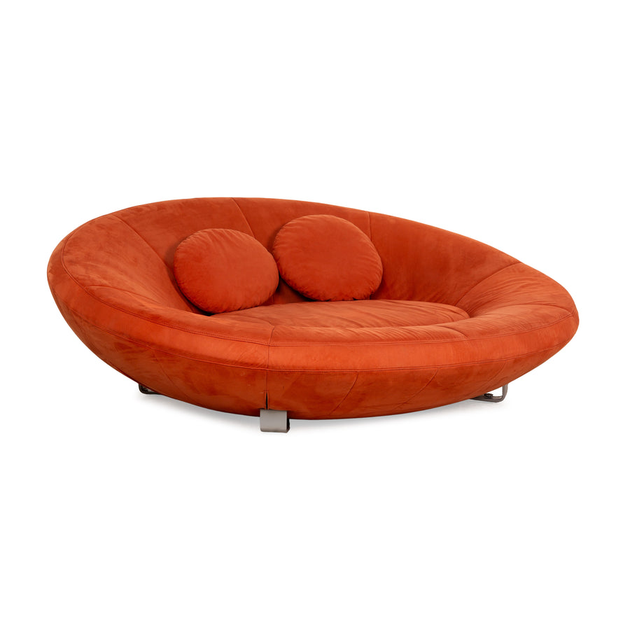 de Sede DS 152 Stoff Zweisitzer Orange Sofa Couch