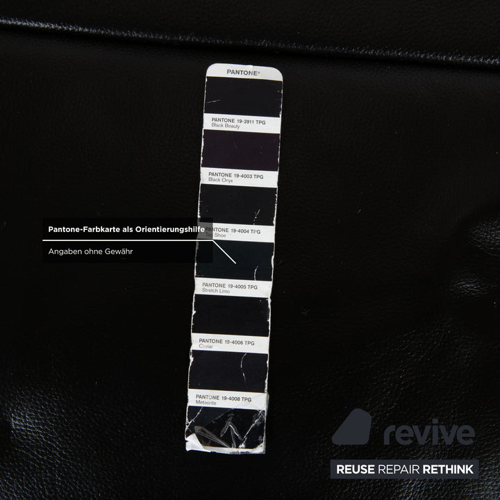 de Sede DS-158 Leder Chrom Liege Schwarz manuelle Funktion