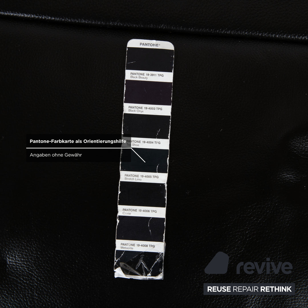 de Sede DS-158 leather chrome lounger black manual function