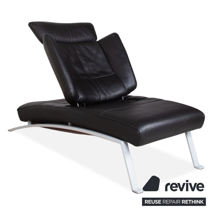 De Sede DS-158 Leder Liege Schwarz manuelle Funktion