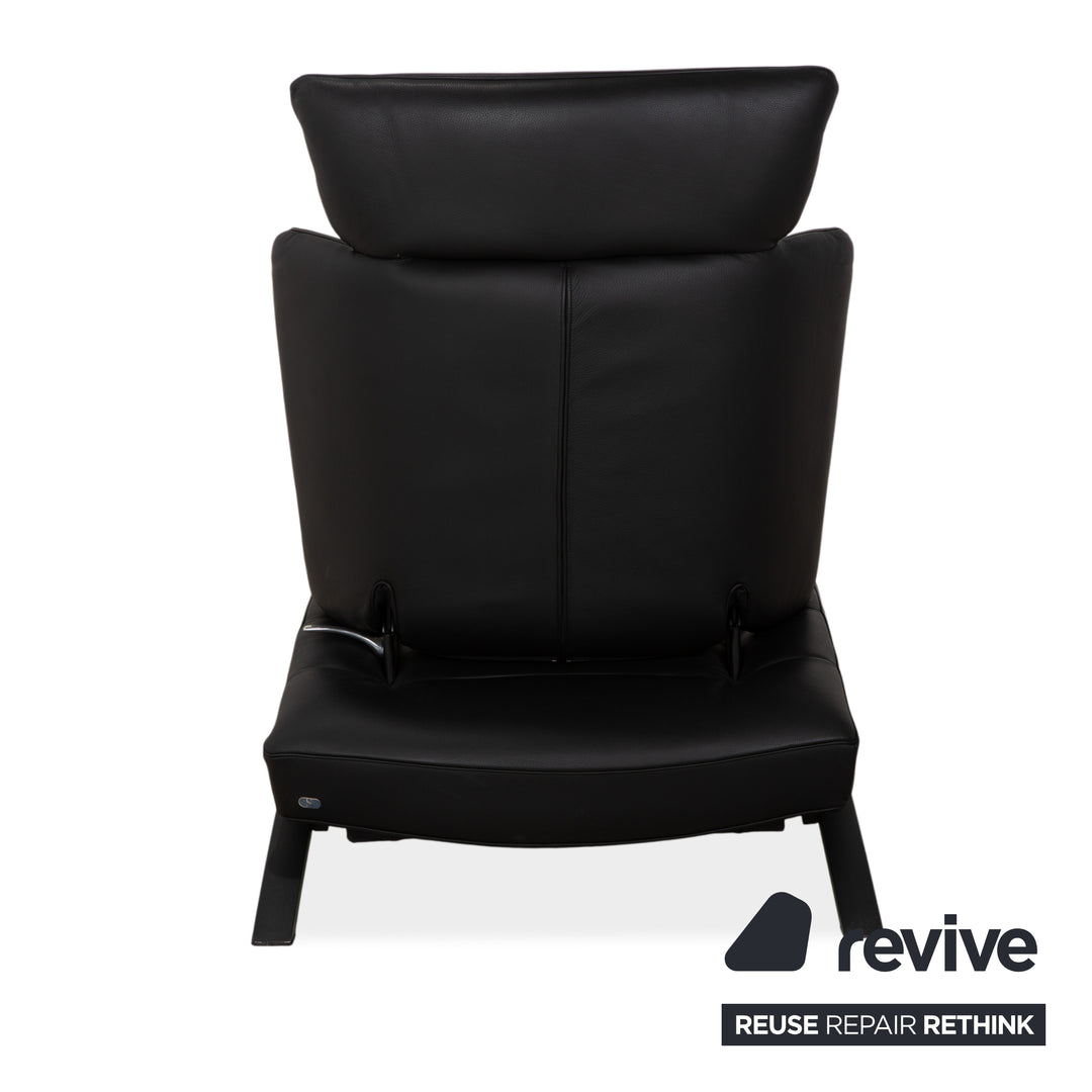 de Sede DS-158 Leder Liege Schwarz manuelle Funktion