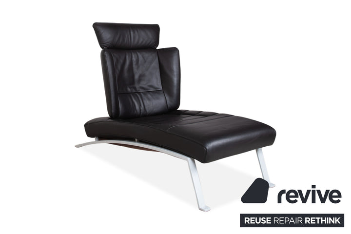 De Sede DS-158 Leder Liege Schwarz manuelle Funktion