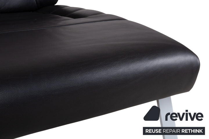 De Sede DS-158 Leder Liege Schwarz manuelle Funktion