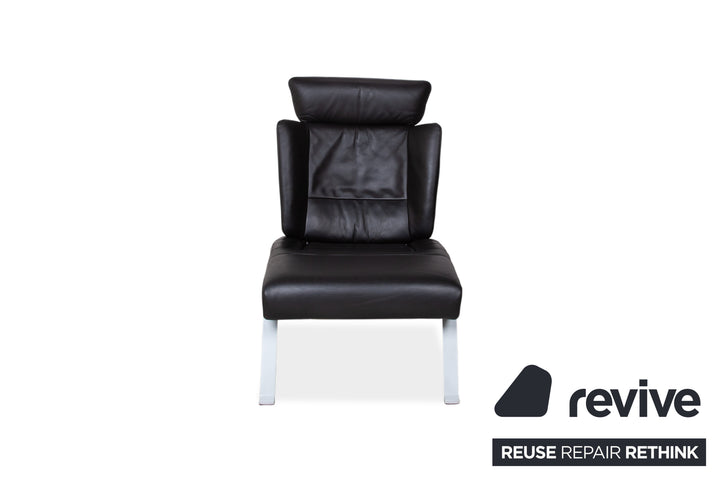 De Sede DS-158 Leder Liege Schwarz manuelle Funktion