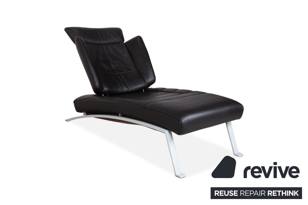 De Sede DS-158 Leder Liege Schwarz manuelle Funktion