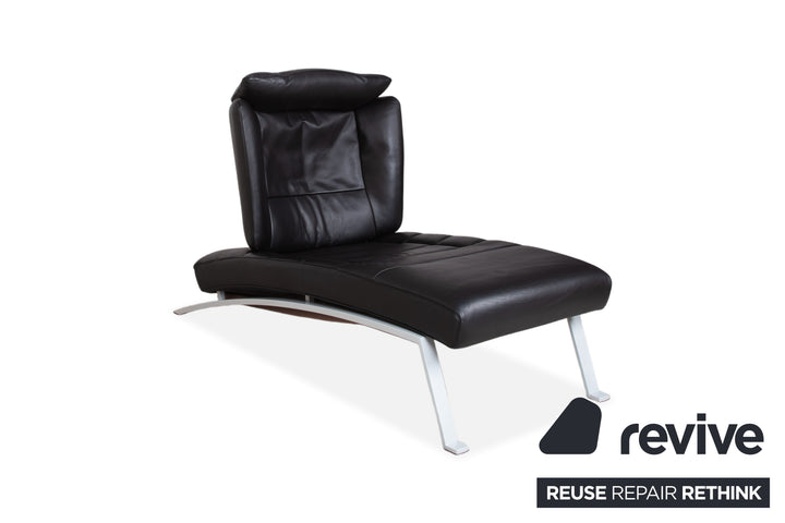 De Sede DS-158 Leder Liege Schwarz manuelle Funktion