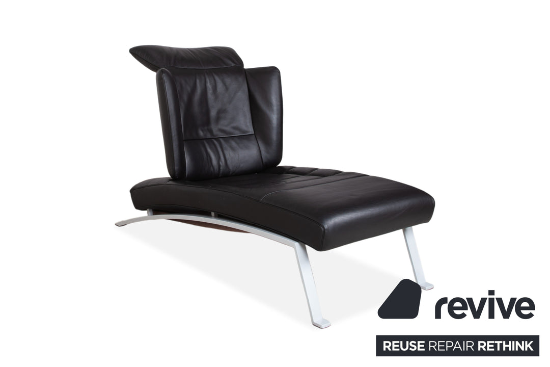 De Sede DS-158 Leder Liege Schwarz manuelle Funktion