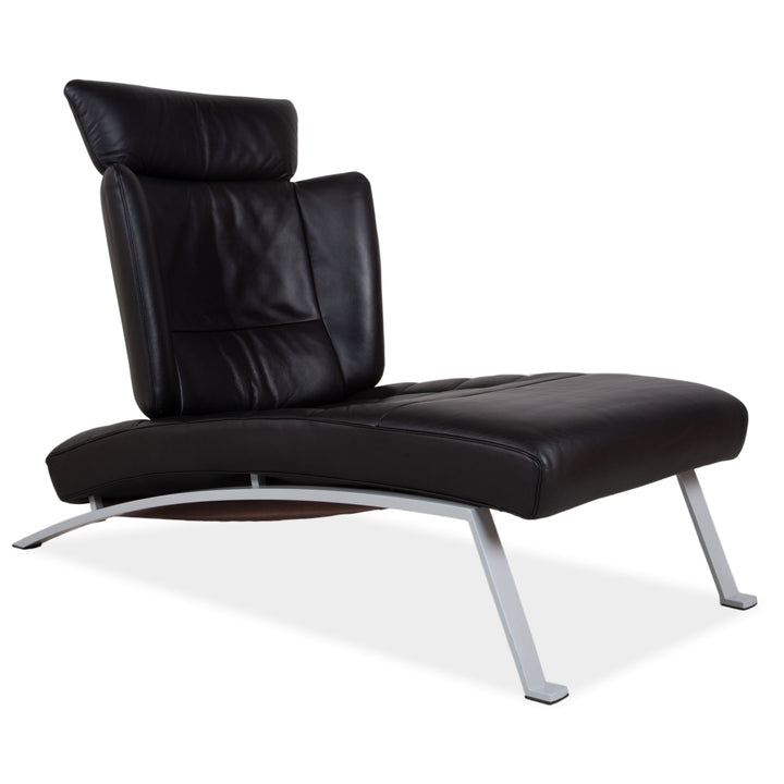 De Sede DS-158 Leder Liege Schwarz manuelle Funktion