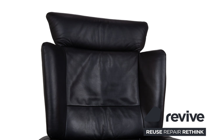 De Sede DS-158 Leder Liege Schwarz manuelle Funktion