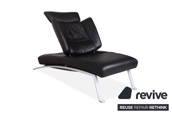 De Sede DS-158 Leder Liege Schwarz manuelle Funktion