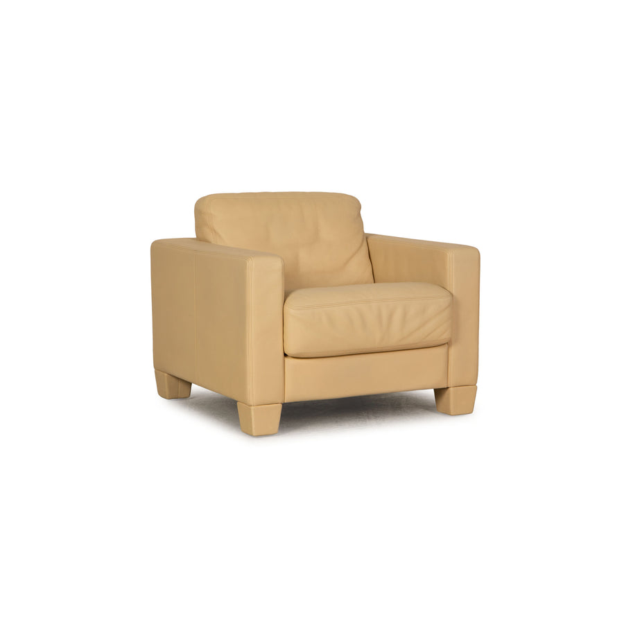 de Sede DS 17 leather armchair beige