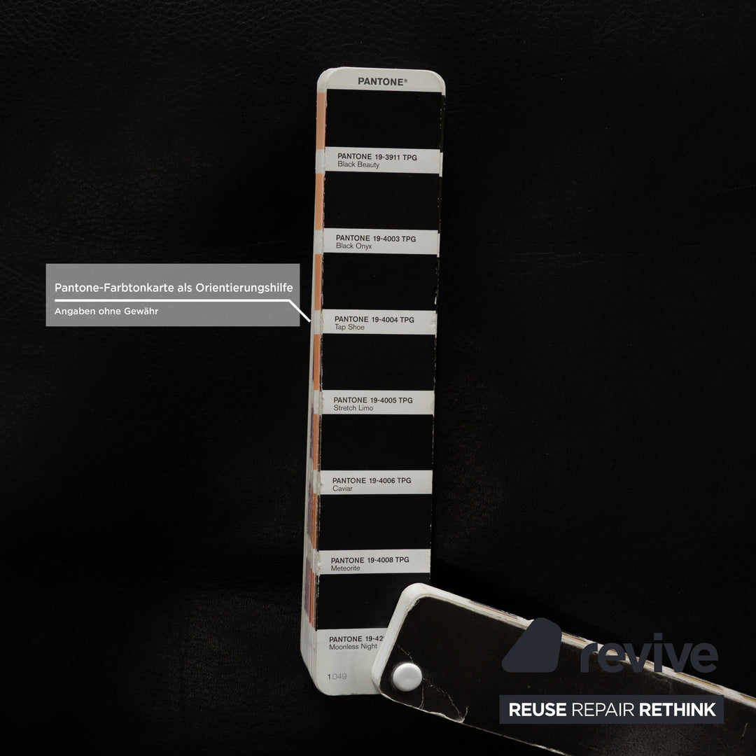 De Sede DS 17 Leder Sessel Dunkelblau