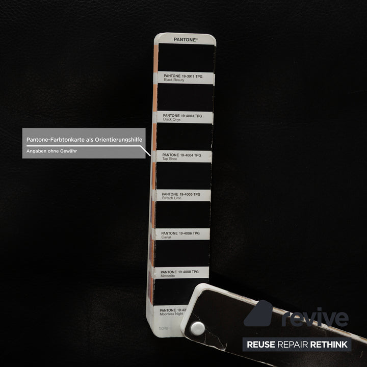 De Sede DS 17 Leder Sessel Dunkelblau