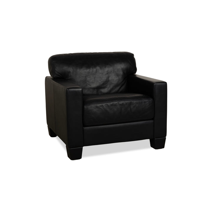 De Sede DS 17 Leder Sessel Dunkelblau