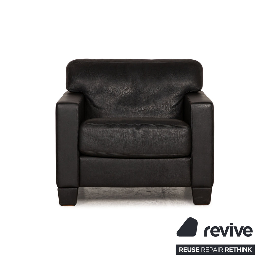 de Sede DS 17 Leather Armchair Black
