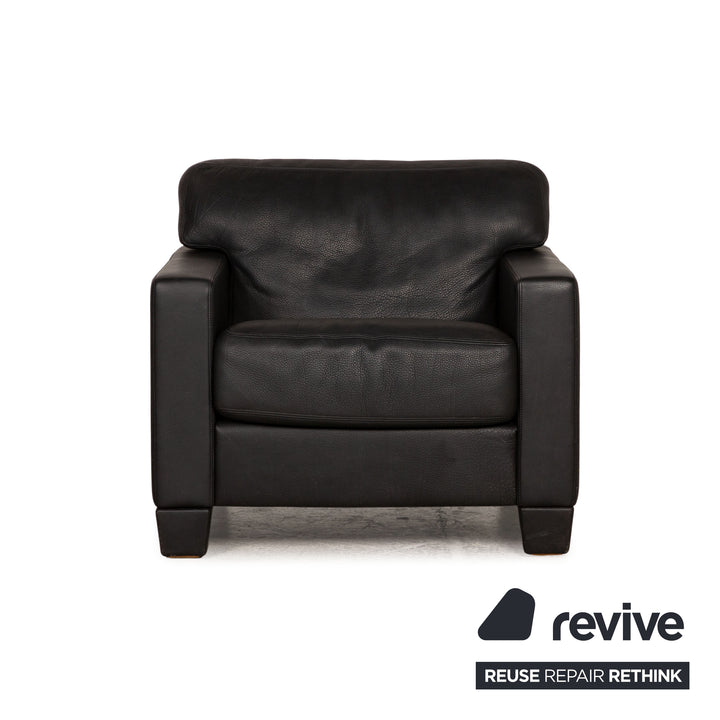 de Sede DS 17 Leather Armchair Black