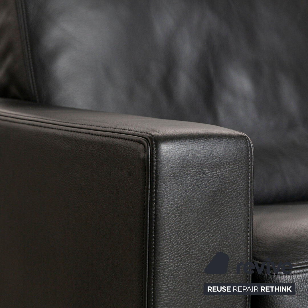 de Sede DS-17 Leder Sessel Schwarz