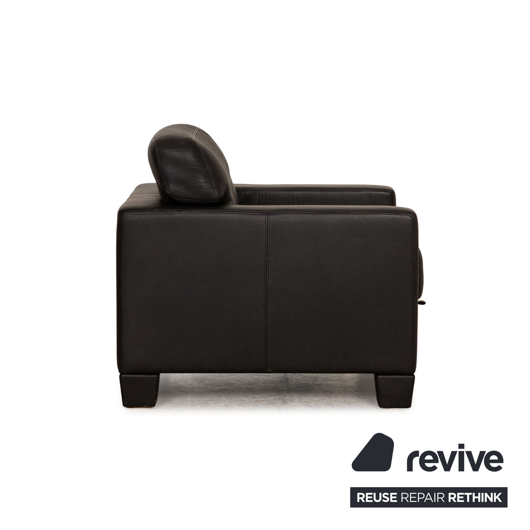 de Sede DS 17 Leather Armchair Black