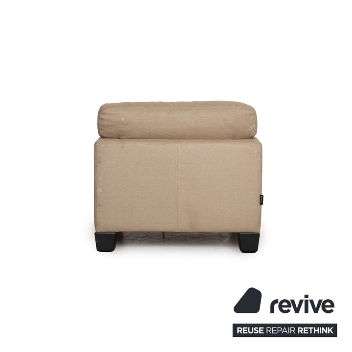 de Sede DS 17 fabric armchair beige new cover
