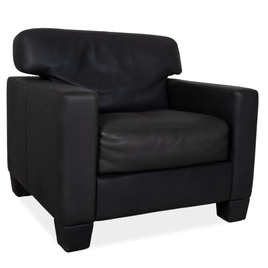 de Sede DS 17 / WK 612 Leder Sessel Schwarz
