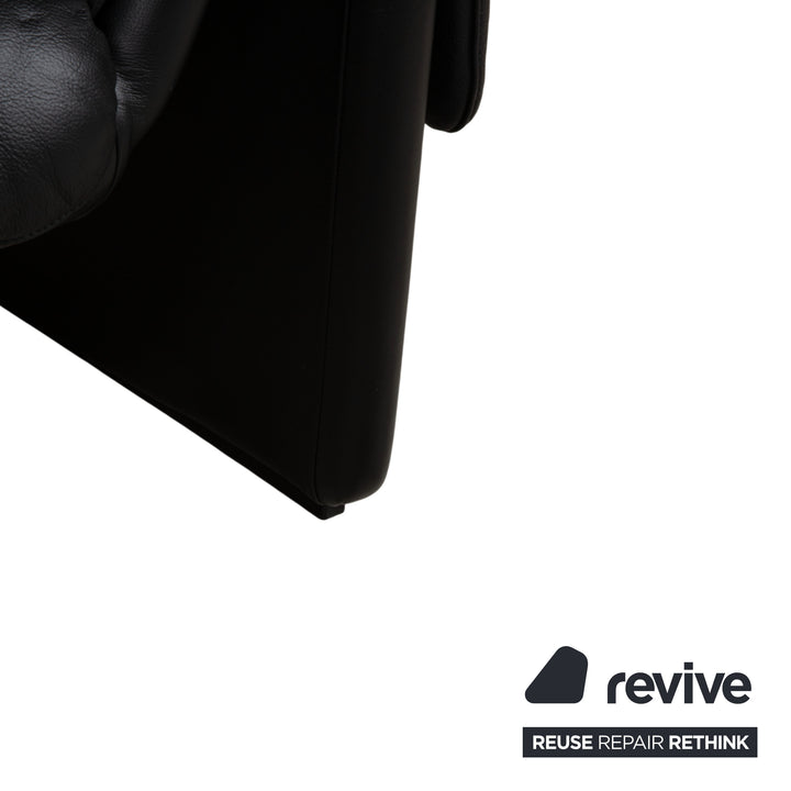Fauteuil en cuir noir de Sede DS-2011