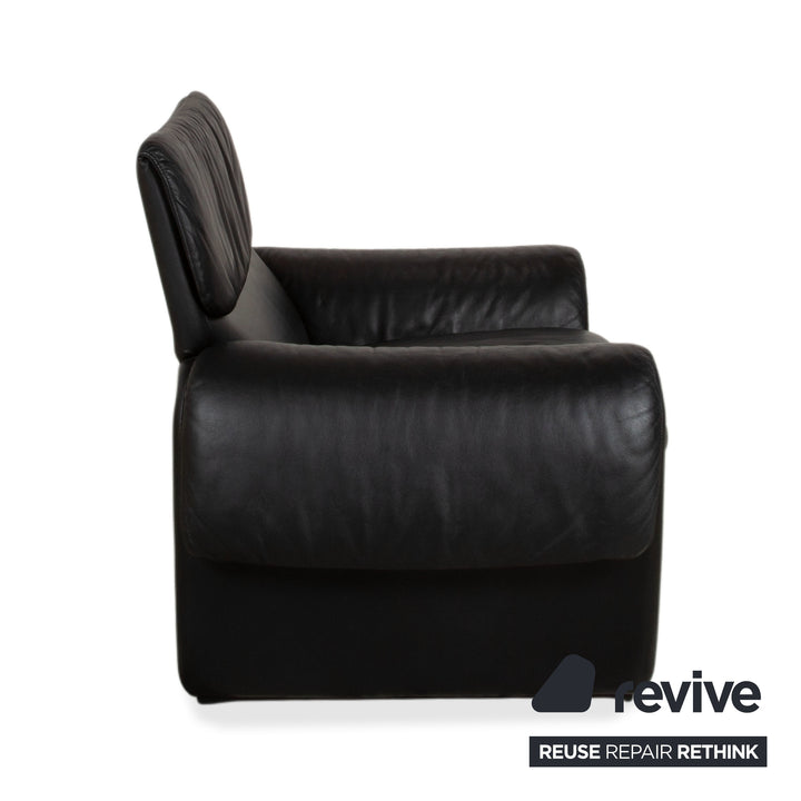 Fauteuil en cuir noir de Sede DS-2011
