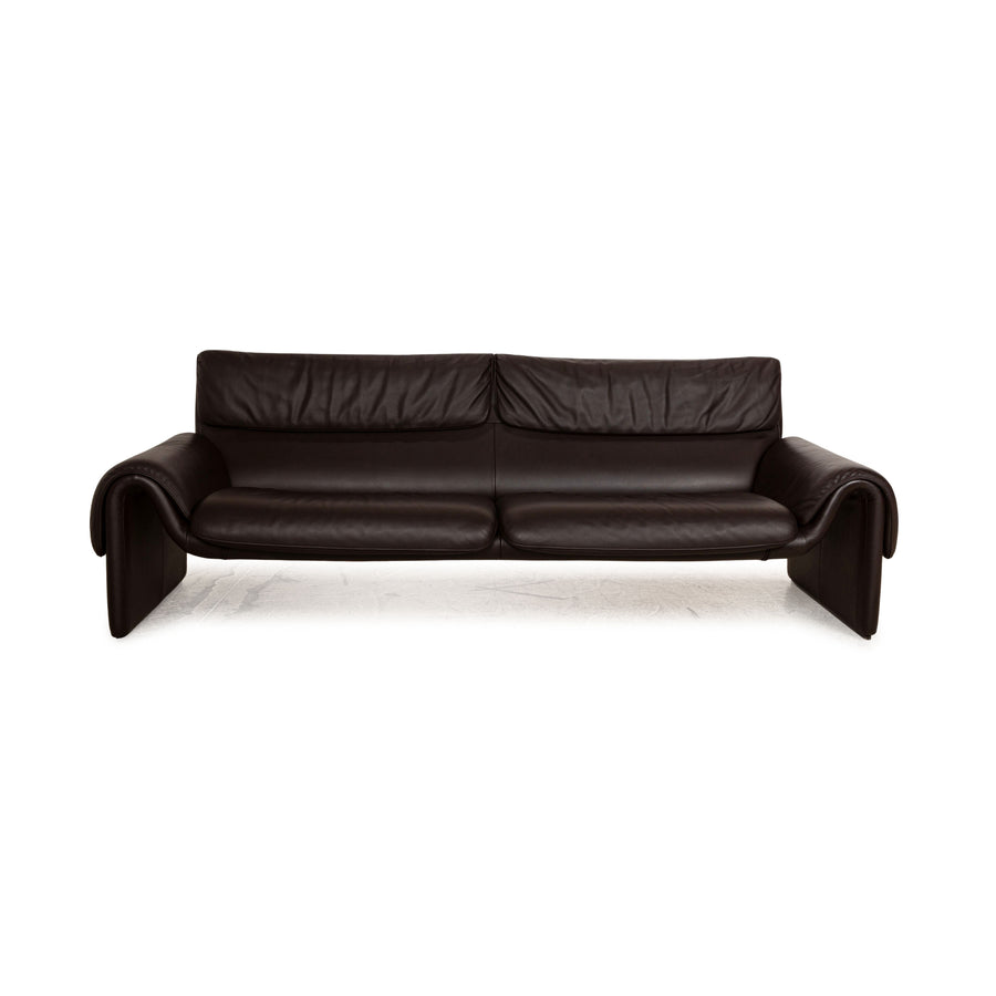 de Sede DS 2011 Leather Two Seater Brown Sofa Couch