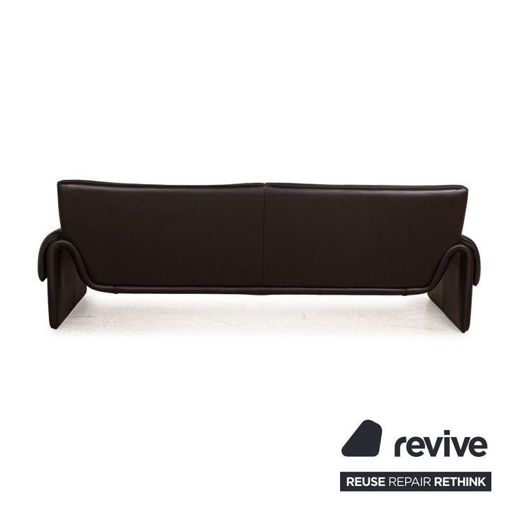 de Sede DS 2011 Leather Two Seater Brown Sofa Couch