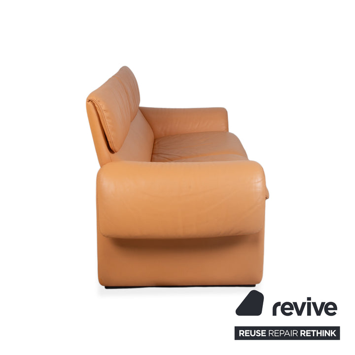 de Sede DS-2011 Leder Zweisitzer  Orange Sofa Couch