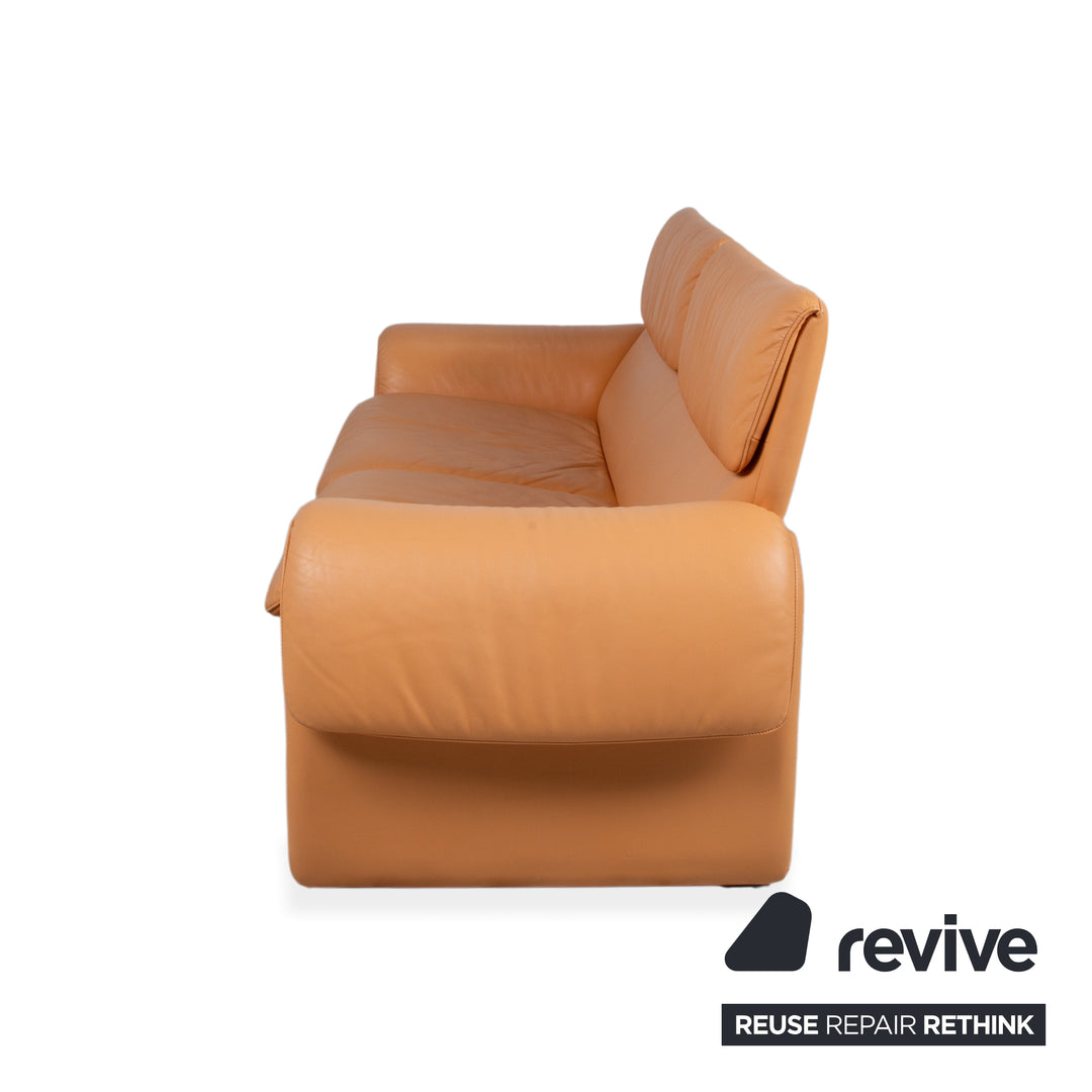 de Sede DS-2011 Leder Zweisitzer  Orange Sofa Couch