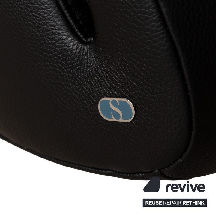 de Sede DS-256 Leather Armchair Black Manual Function