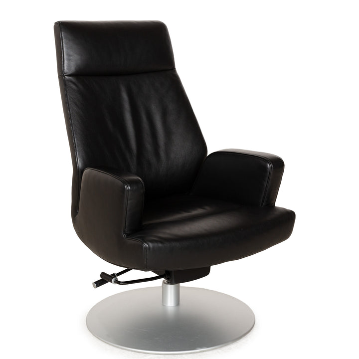 de Sede DS-256 Leder Sessel Schwarz manuelle Funktion