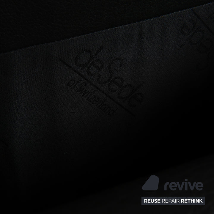 de Sede DS-270 Leder Sessel Schwarz Schiefer