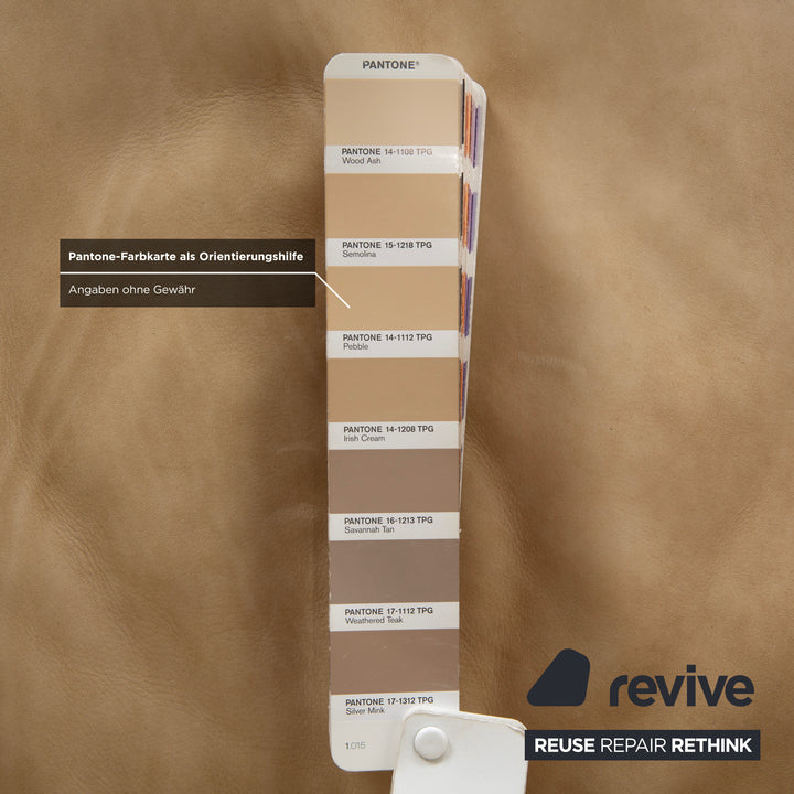 de Sede DS-31 Leder Sessel Creme manuelle Funktion