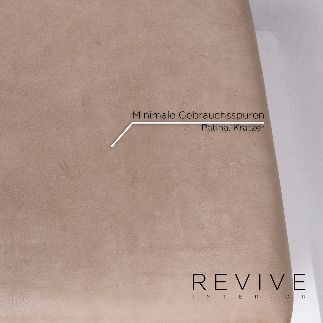 de Sede DS 42 Leder Sofa Garnitur Braun 1x Dreisitzer 1x Zweisitzer 2x Sessel 1x Hocker #10566