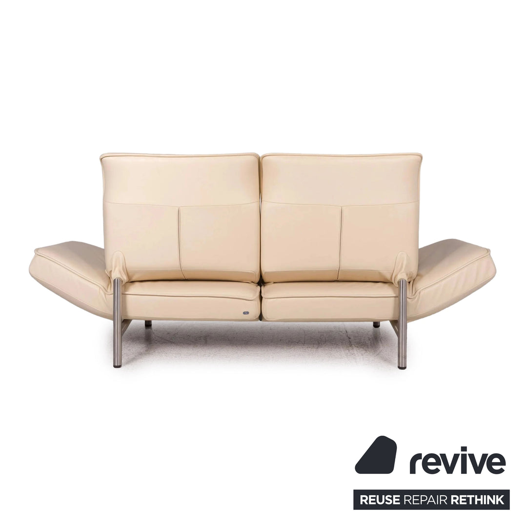 de Sede ds 450 by Thomas Althaus leather sofa beige two-seater including function #9940