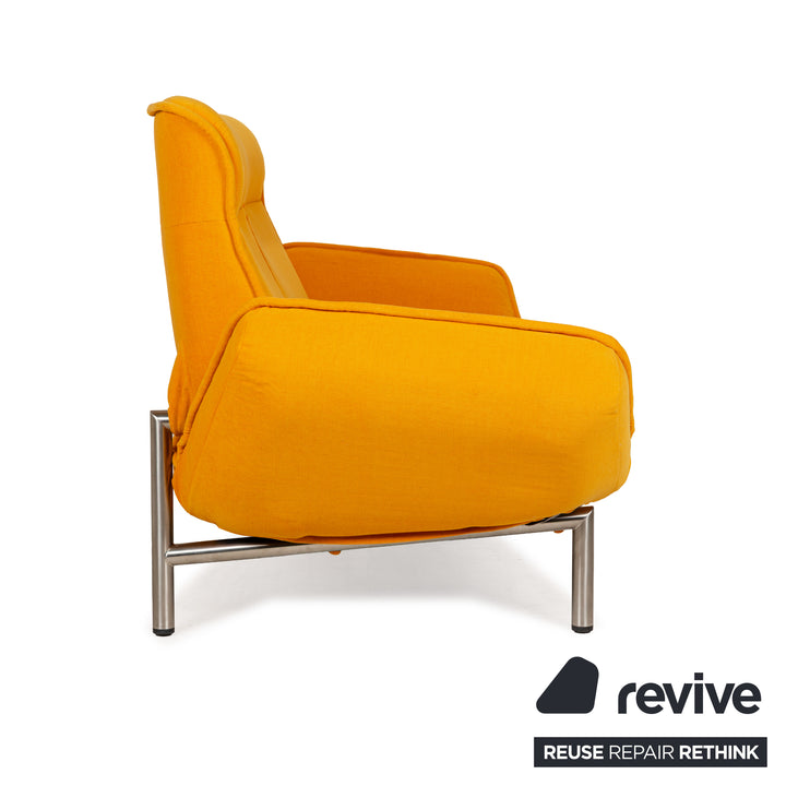 De Sede DS-450 tissu deux places orange fonction manuelle nouvelle housse
