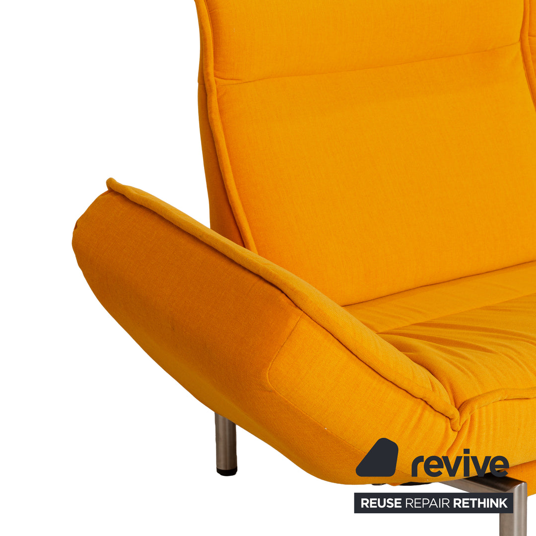 De Sede DS-450 tissu deux places orange fonction manuelle nouvelle housse