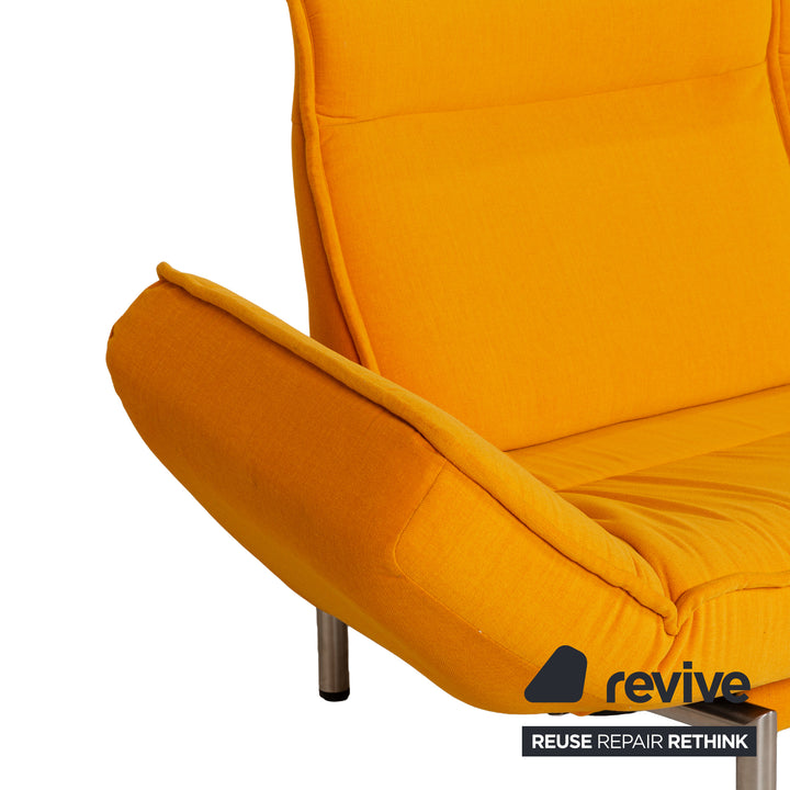 De Sede DS-450 tissu deux places orange fonction manuelle nouvelle housse