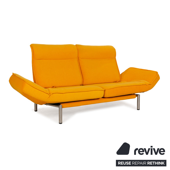De Sede DS-450 tissu deux places orange fonction manuelle nouvelle housse