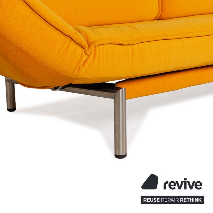 De Sede DS-450 tissu deux places orange fonction manuelle nouvelle housse