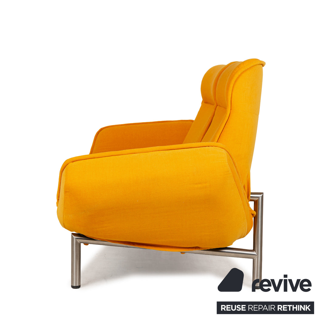 De Sede DS-450 tissu deux places orange fonction manuelle nouvelle housse