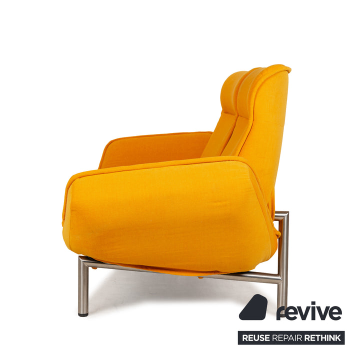 De Sede DS-450 tissu deux places orange fonction manuelle nouvelle housse