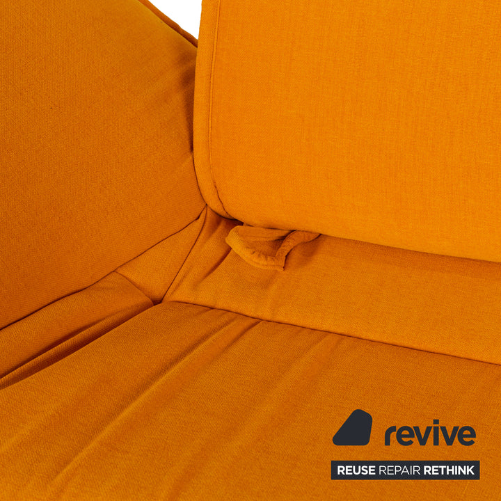 De Sede DS-450 tissu deux places orange fonction manuelle nouvelle housse