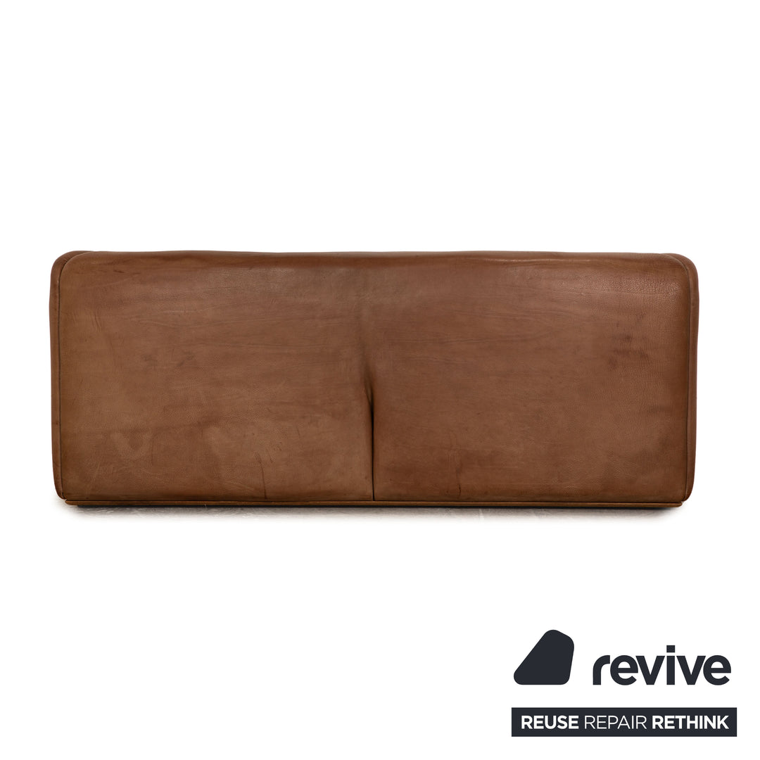 de Sede DS 47 Leder Dreisitzer Braun Sofa Couch