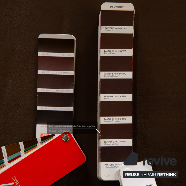 de Sede DS 47 Leder Dreisitzer Braun Sofa Couch manuelle Funktion