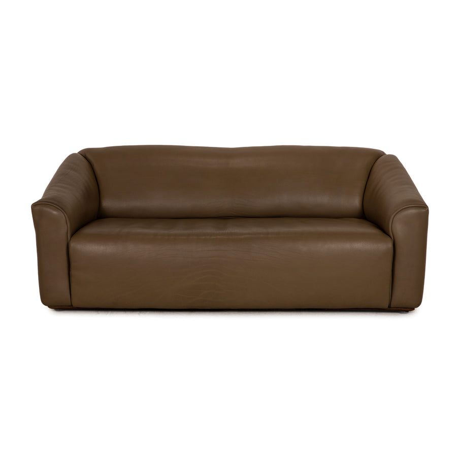 de Sede DS 47 Leder Dreisitzer Braun Sofa Couch
