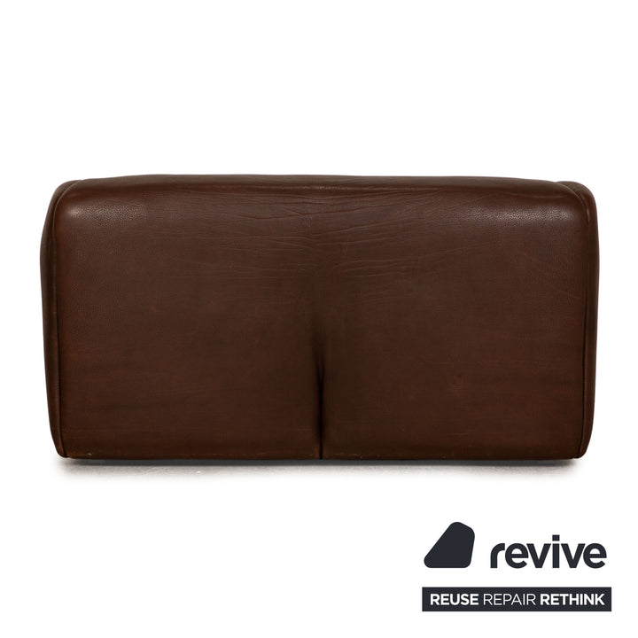 de Sede ds 47 leather sofa brown two-seater couch