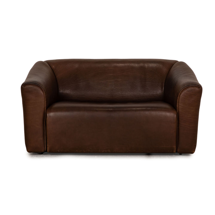 de Sede ds 47 Leder Sofa Braun Zweisitzer Couch